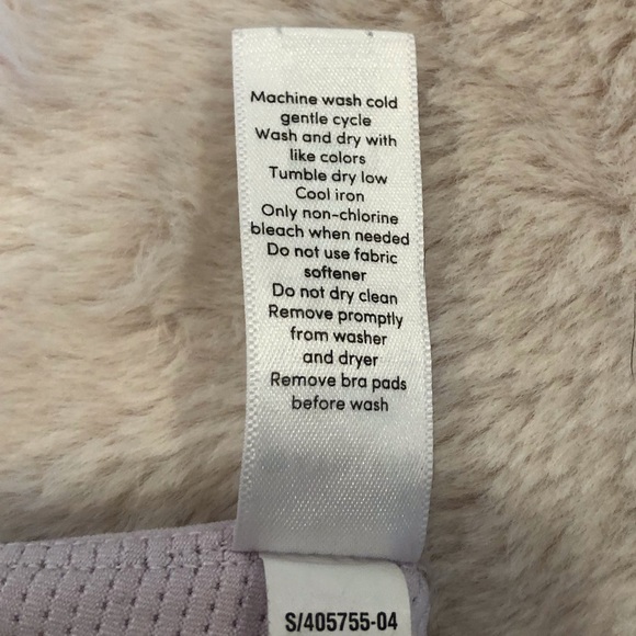 Athleta Light Pink Criss Cross Sports Bra, Size S - Picture 5 of 6